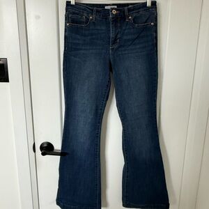 Sofia by Sofia Vergara Dark Blue Flare Jeans